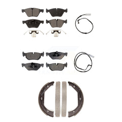 Positive Plus KPW-100473 Disc Brake Pad for 2007 BMW 328i - Front and Rear