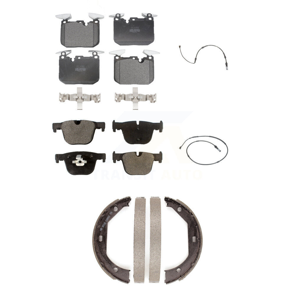 Positive Plus KPW-100480 Disc Brake Pad for 2012-2020 BMW 440i, BMW 340i GT xDrive and More - Front and Rear