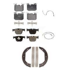 Positive Plus KPW-100480 Disc Brake Pad for 2012-2020 BMW 440i, BMW 340i GT xDrive and More - Front and Rear