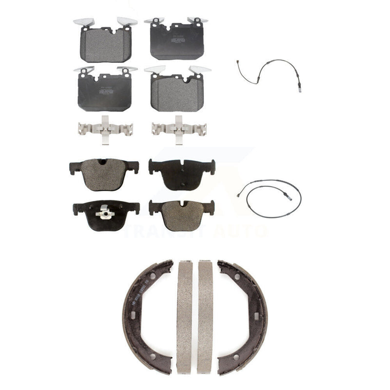 Positive Plus KPW-100480 Disc Brake Pad for 2012-2020 BMW 440i, BMW 340i GT xDrive and More - Front and Rear