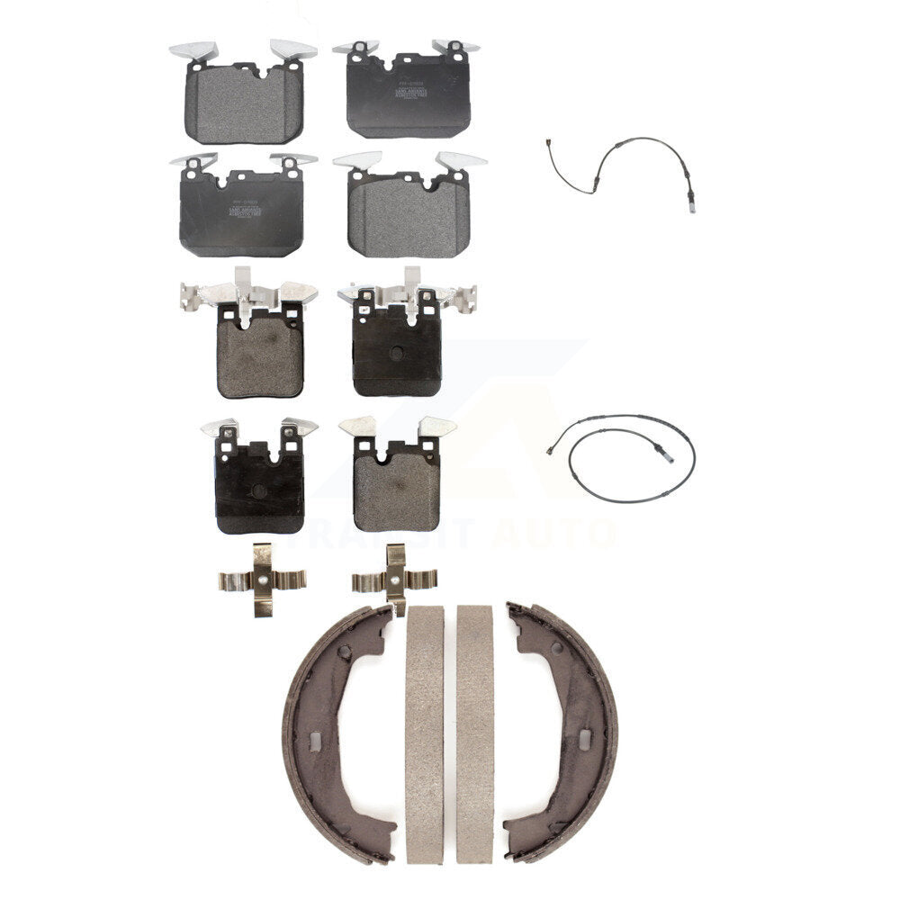 Positive Plus KPW-100483 Disc Brake Pad for 2014-2019 BMW M240i xDrive, BMW M240i and More - Front and Rear