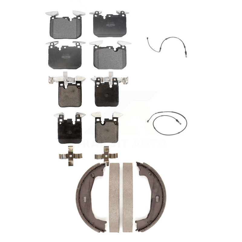 Positive Plus KPW-100483 Disc Brake Pad for 2014-2019 BMW M240i xDrive, BMW M240i and More - Front and Rear