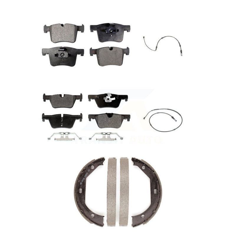 Positive Plus KPW-100484 Disc Brake Pad for 2013-2018 BMW 328d xDrive, BMW 320i xDrive - Front and Rear