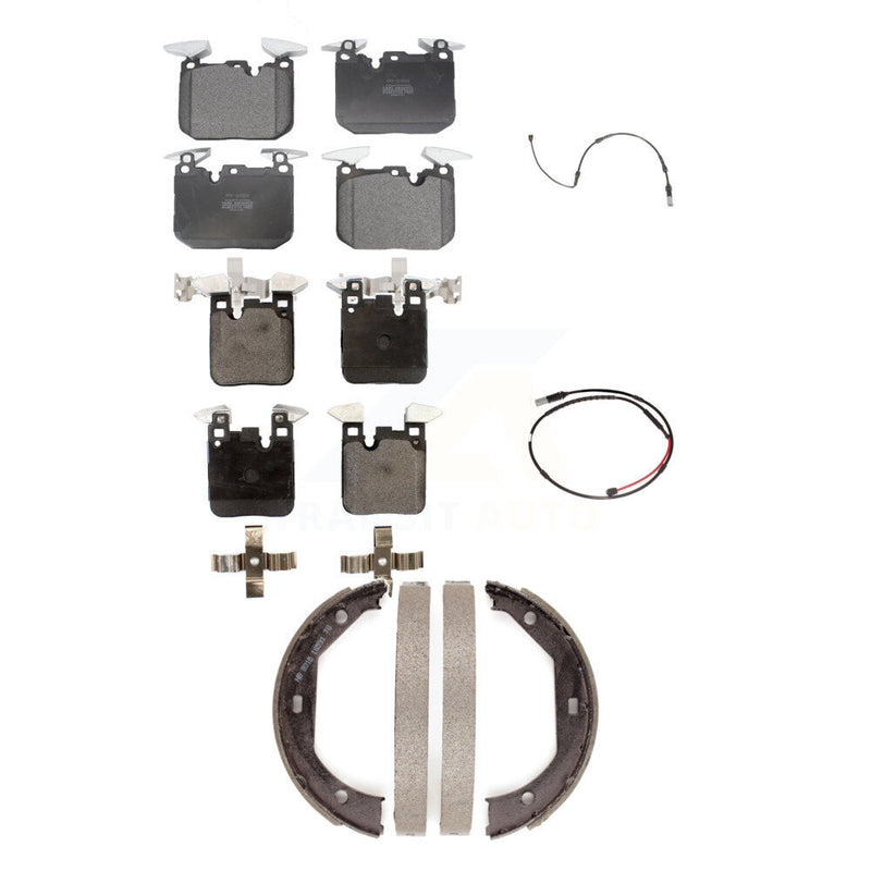 Positive Plus KPW-100486 Disc Brake Pad for 2015-2019 BMW M2, BMW M3 - Front and Rear
