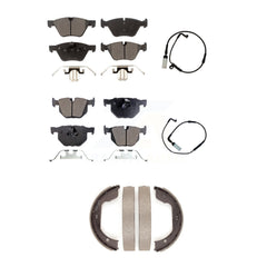 Positive Plus KPW-100492 Disc Brake Pad for 2006-2007 BMW 525i - Front and Rear
