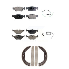 Positive Plus KPW-100495 Disc Brake Pad for 2001-2005 BMW 325xi - Front and Rear