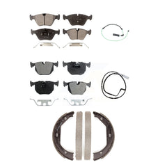 Positive Plus KPW-100497 Disc Brake Pad for 2005 BMW 330xi - Front and Rear