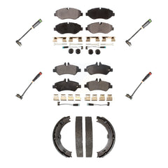 Positive Plus KPW-100502 Disc Brake Pad for 2007-2018 Mercedes-Benz Sprinter 2500, Dodge Sprinter 2500, Freightliner Sprinter 2500 - Front and Rear