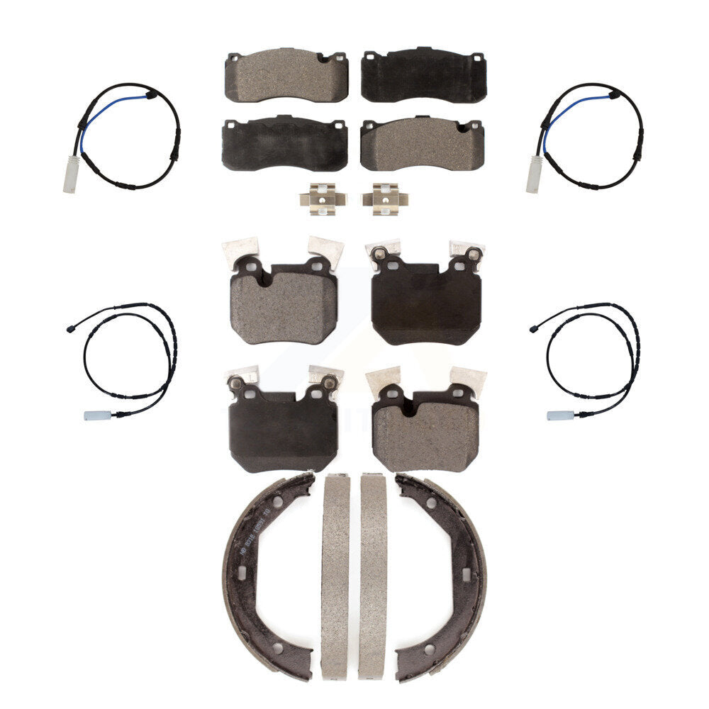 Positive Plus KPW-100503 Disc Brake Pad for 2012-2013 BMW 135i - Front and Rear