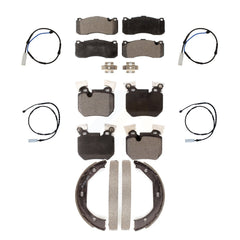 Positive Plus KPW-100503 Disc Brake Pad for 2012-2013 BMW 135i - Front and Rear