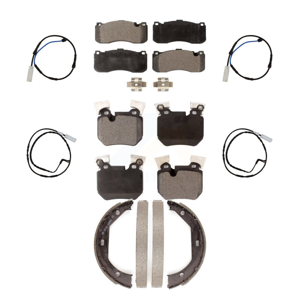 Positive Plus KPW-100506 Disc Brake Pad for 2011-2013 BMW 135is, BMW 135i - Front and Rear