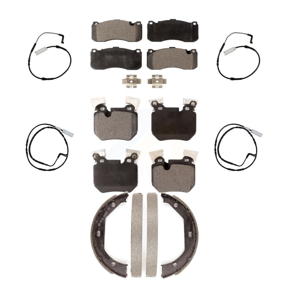 Positive Plus KPW-100507 Disc Brake Pad for 2008-2010 BMW 135i - Front and Rear
