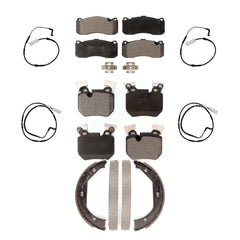 Positive Plus KPW-100507 Disc Brake Pad for 2008-2010 BMW 135i - Front and Rear