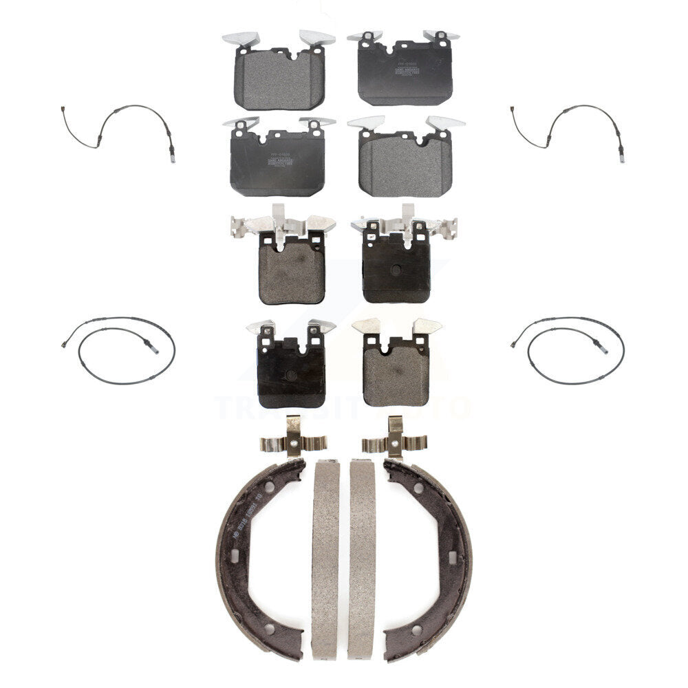 Positive Plus KPW-100509 Disc Brake Pad for 2012-2020 BMW M2, BMW 440i and More - Front and Rear