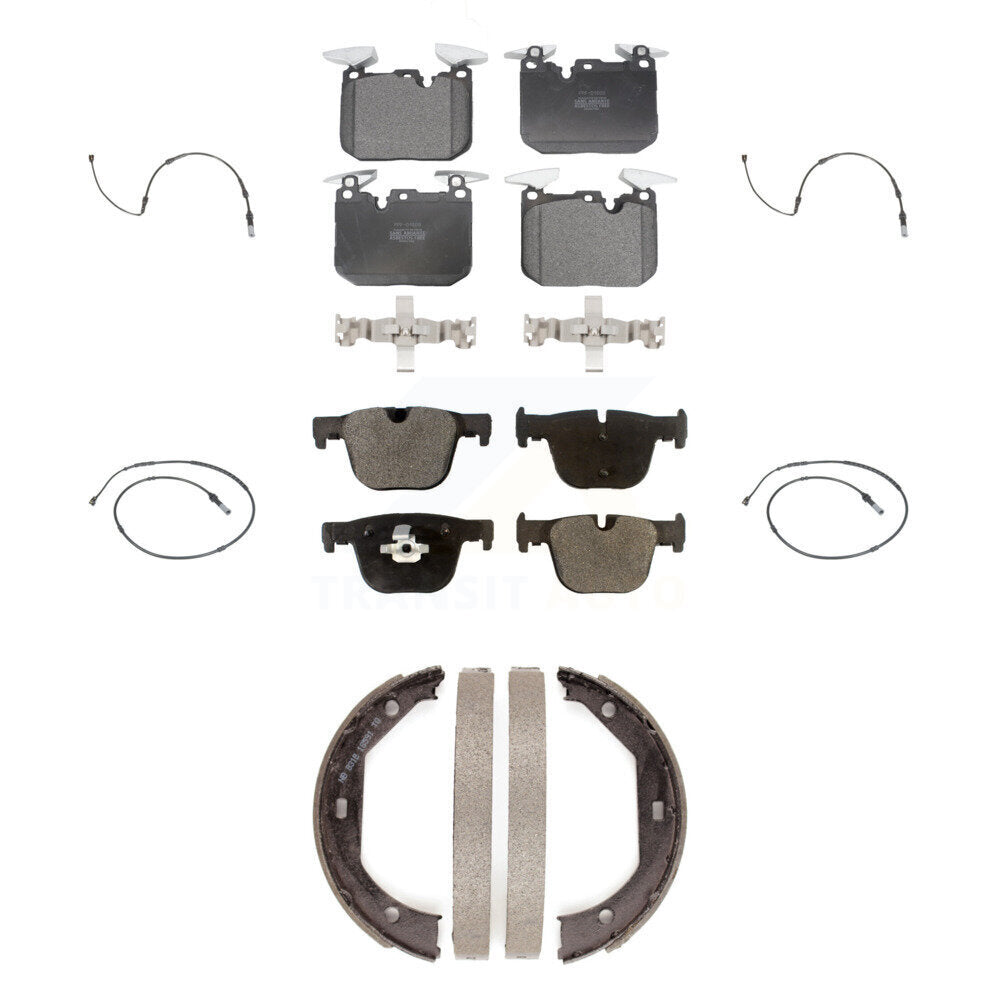 Positive Plus KPW-100510 Disc Brake Pad for 2012-2020 BMW 440i, BMW 340i GT xDrive and More - Front and Rear