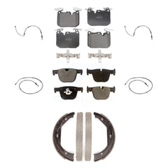 Positive Plus KPW-100510 Disc Brake Pad for 2012-2020 BMW 440i, BMW 340i GT xDrive and More - Front and Rear