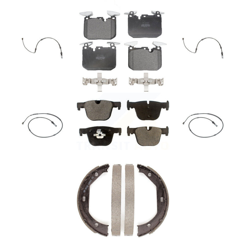 Positive Plus KPW-100510 Disc Brake Pad for 2012-2020 BMW 440i, BMW 340i GT xDrive and More - Front and Rear