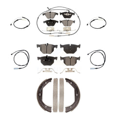 Positive Plus KPW-100511 Disc Brake Pad for 2011-2013 BMW 335i, BMW 335d, BMW 335is - Front and Rear