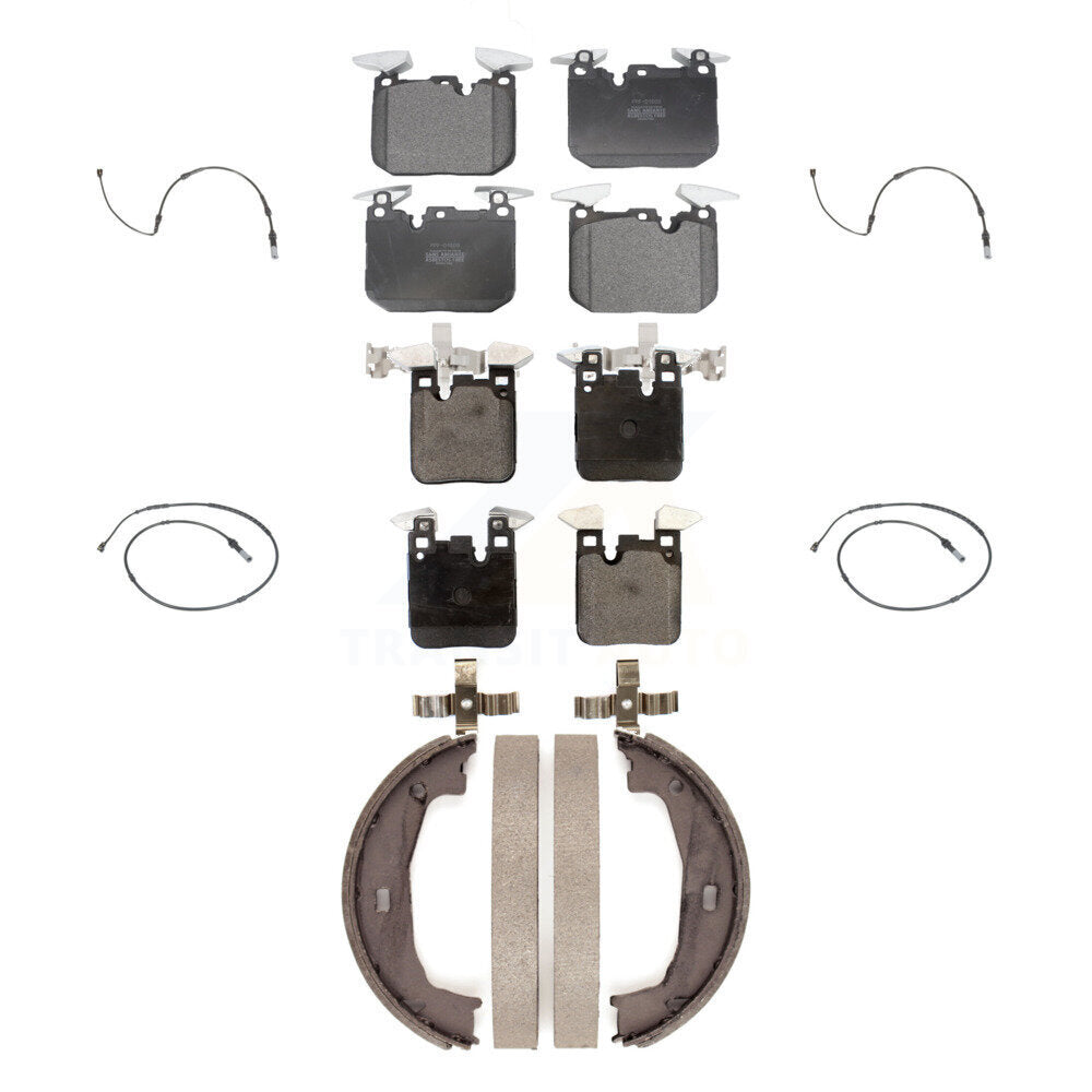 Positive Plus KPW-100513 Disc Brake Pad for 2014-2019 BMW M240i xDrive, BMW M240i and More - Front and Rear