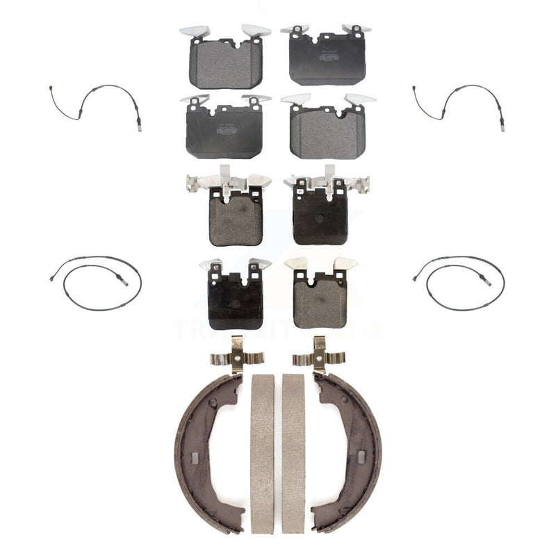 Positive Plus KPW-100513 Disc Brake Pad for 2014-2019 BMW M240i xDrive, BMW M240i and More - Front and Rear