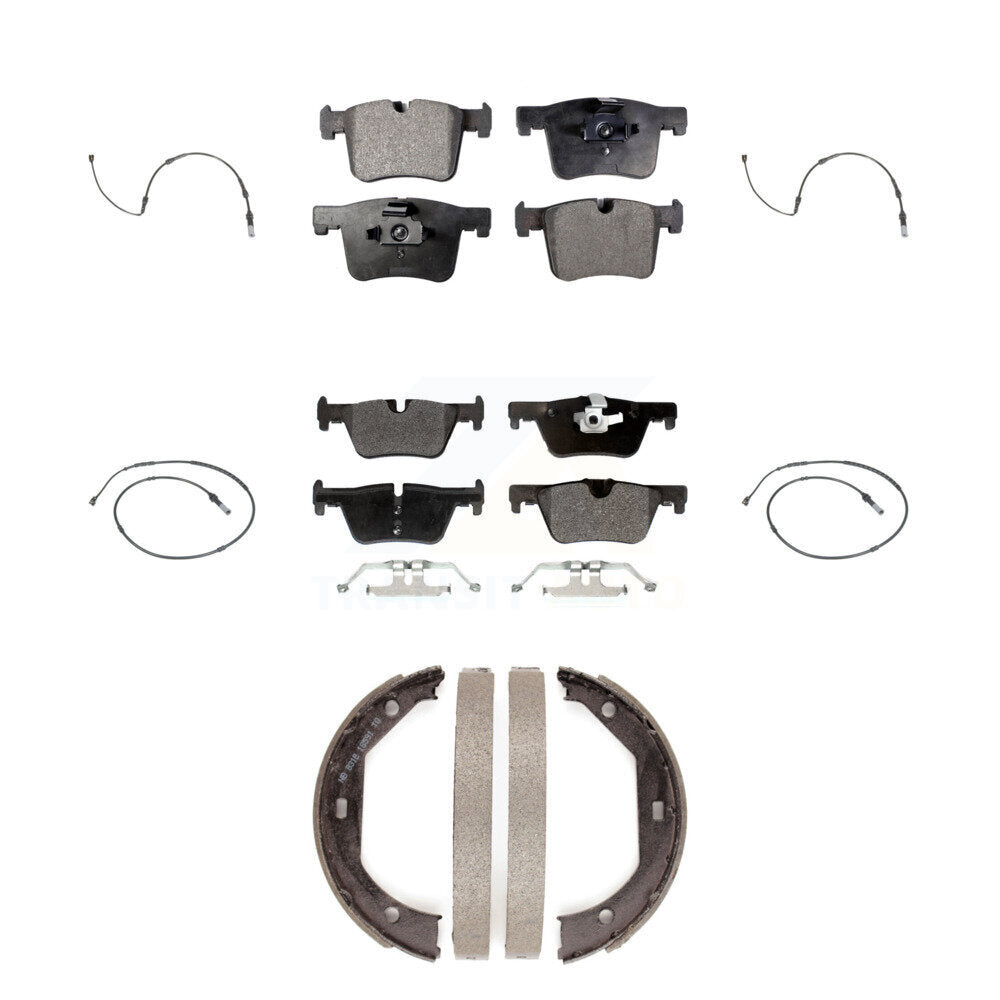 Positive Plus KPW-100514 Disc Brake Pad for 2013-2018 BMW 328d xDrive, BMW 320i xDrive - Front and Rear