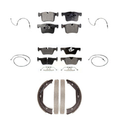 Positive Plus KPW-100514 Disc Brake Pad for 2013-2018 BMW 328d xDrive, BMW 320i xDrive - Front and Rear