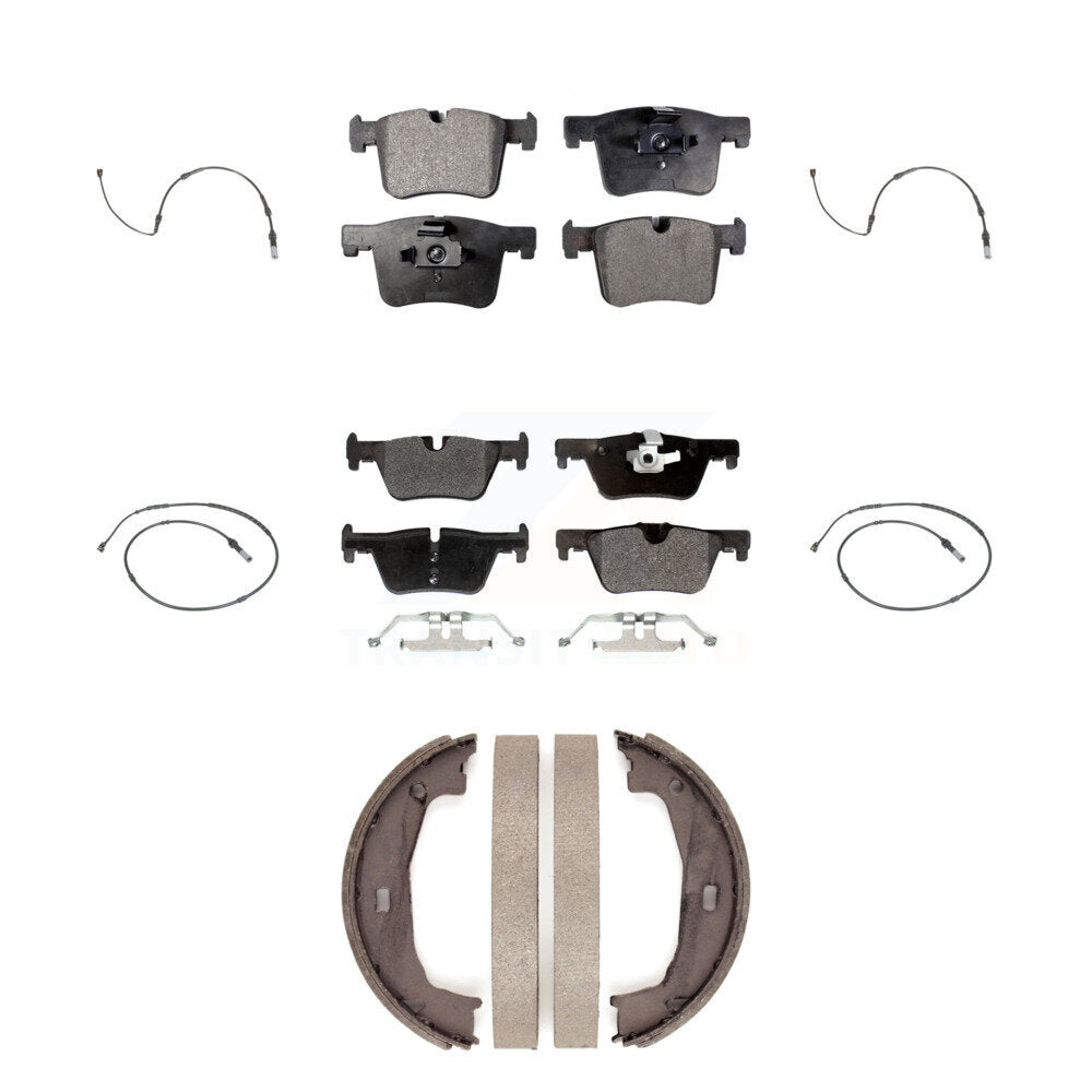 Positive Plus KPW-100515 Disc Brake Pad for 2012-2018 BMW 328d, BMW 320i xDrive, BMW 320i - Front and Rear
