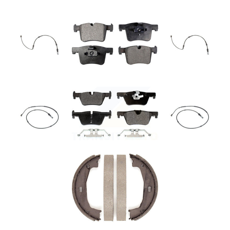 Positive Plus KPW-100515 Disc Brake Pad for 2012-2018 BMW 328d, BMW 320i xDrive, BMW 320i - Front and Rear