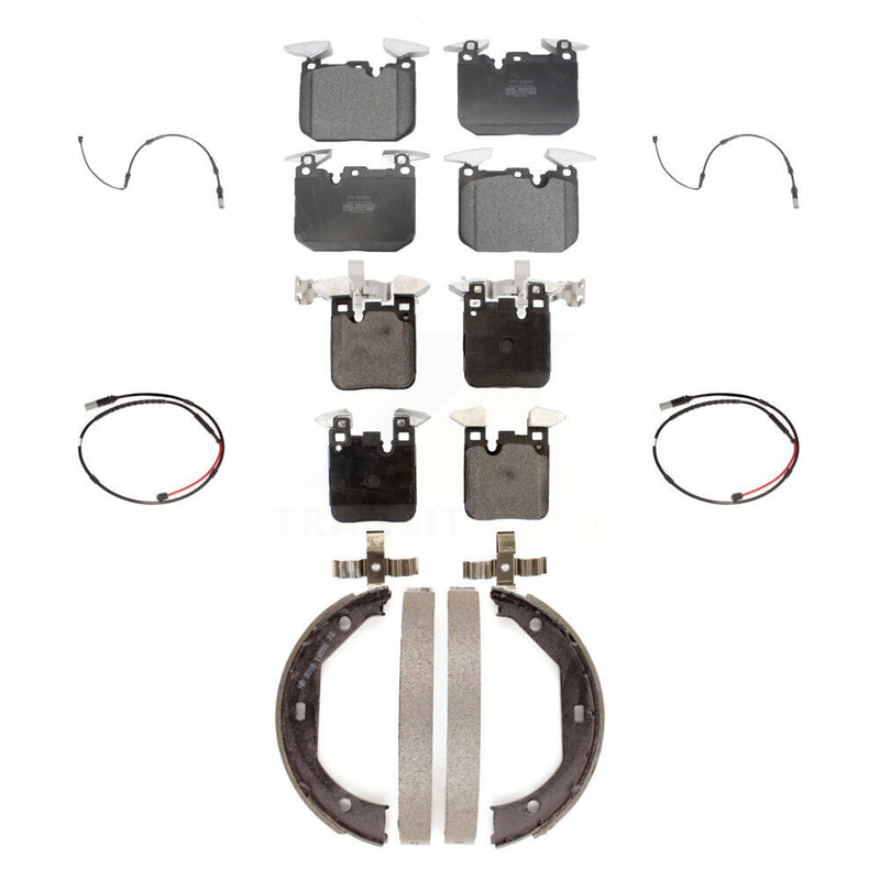Positive Plus KPW-100517 Disc Brake Pad for 2015-2019 BMW M2, BMW M3 - Front and Rear