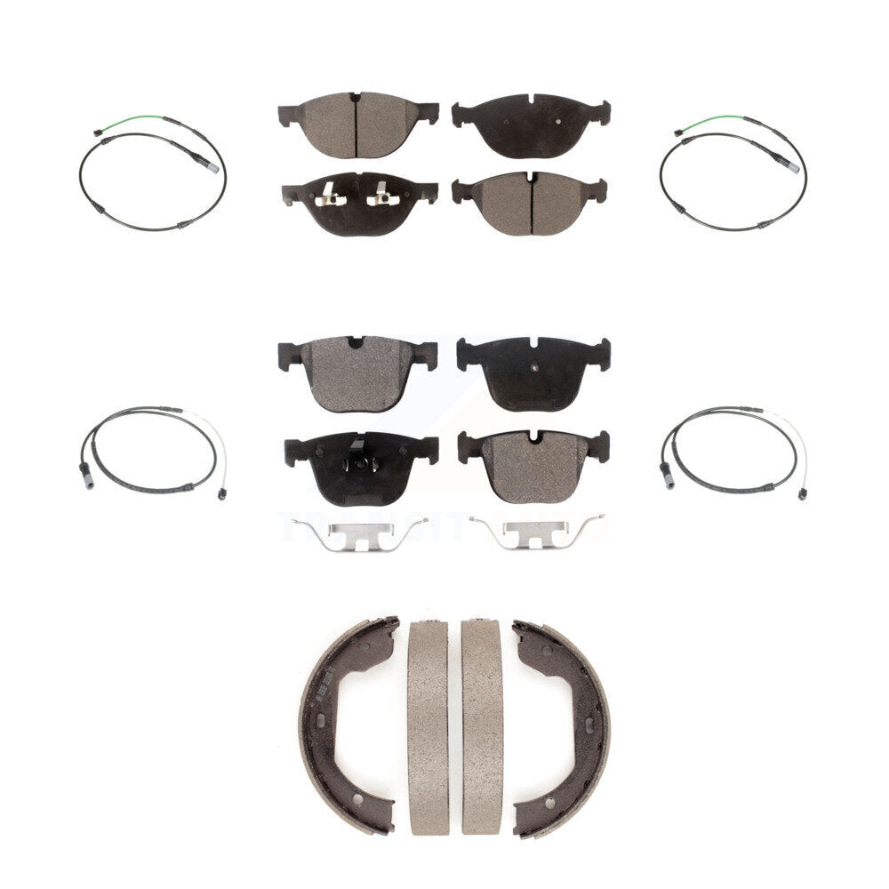 Positive Plus KPW-100522 Disc Brake Pad for 2011-2019 BMW X6, BMW X5 - Front and Rear