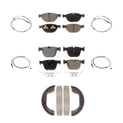 Positive Plus KPW-100522 Disc Brake Pad for 2011-2019 BMW X6, BMW X5 - Front and Rear