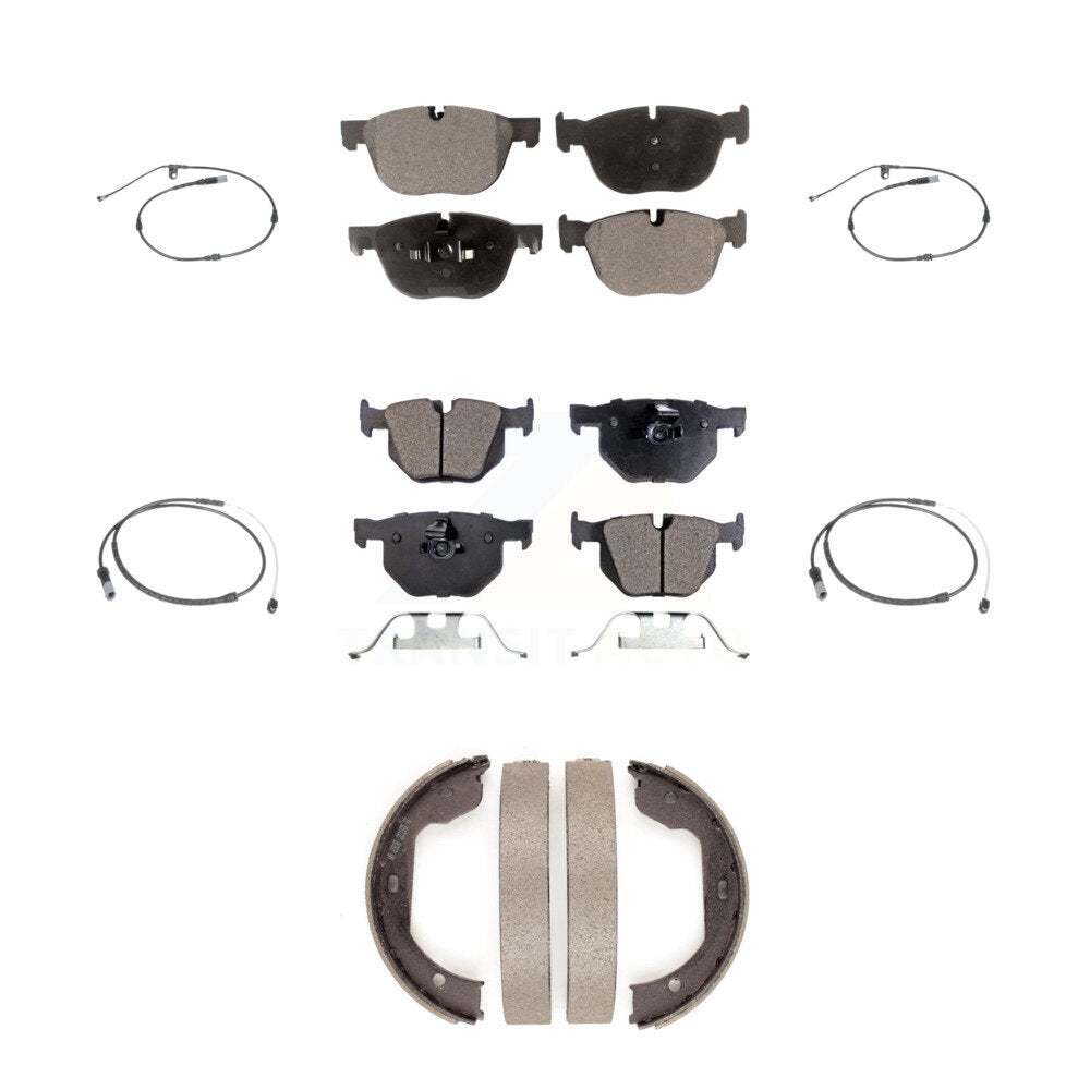Positive Plus KPW-100523 Disc Brake Pad for 2011-2019 BMW X6, BMW X5 - Front and Rear