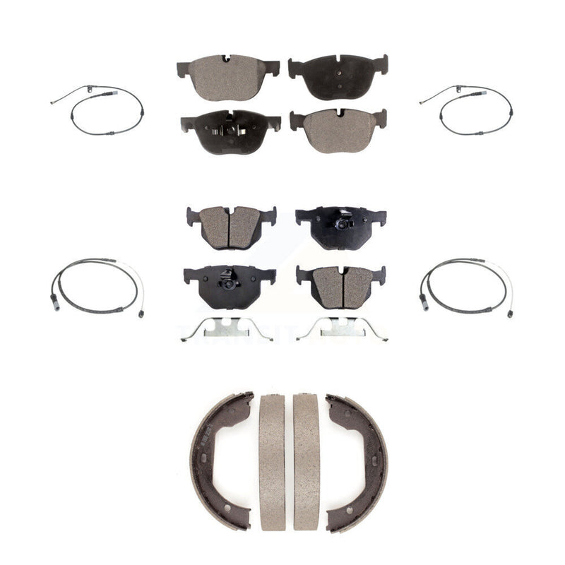 Positive Plus KPW-100523 Disc Brake Pad for 2011-2019 BMW X6, BMW X5 - Front and Rear