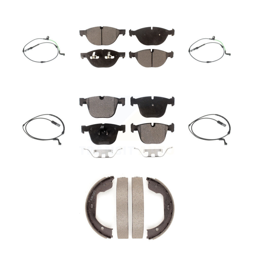Positive Plus KPW-100526 Disc Brake Pad for 2008-2010 BMW X6 - Front and Rear