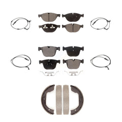 Positive Plus KPW-100527 Disc Brake Pad for 2009 BMW X6 - Front and Rear