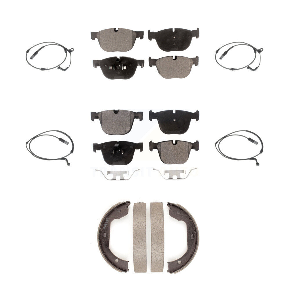 Positive Plus KPW-100528 Disc Brake Pad for 2007-2010 BMW X5, BMW X6 - Front and Rear