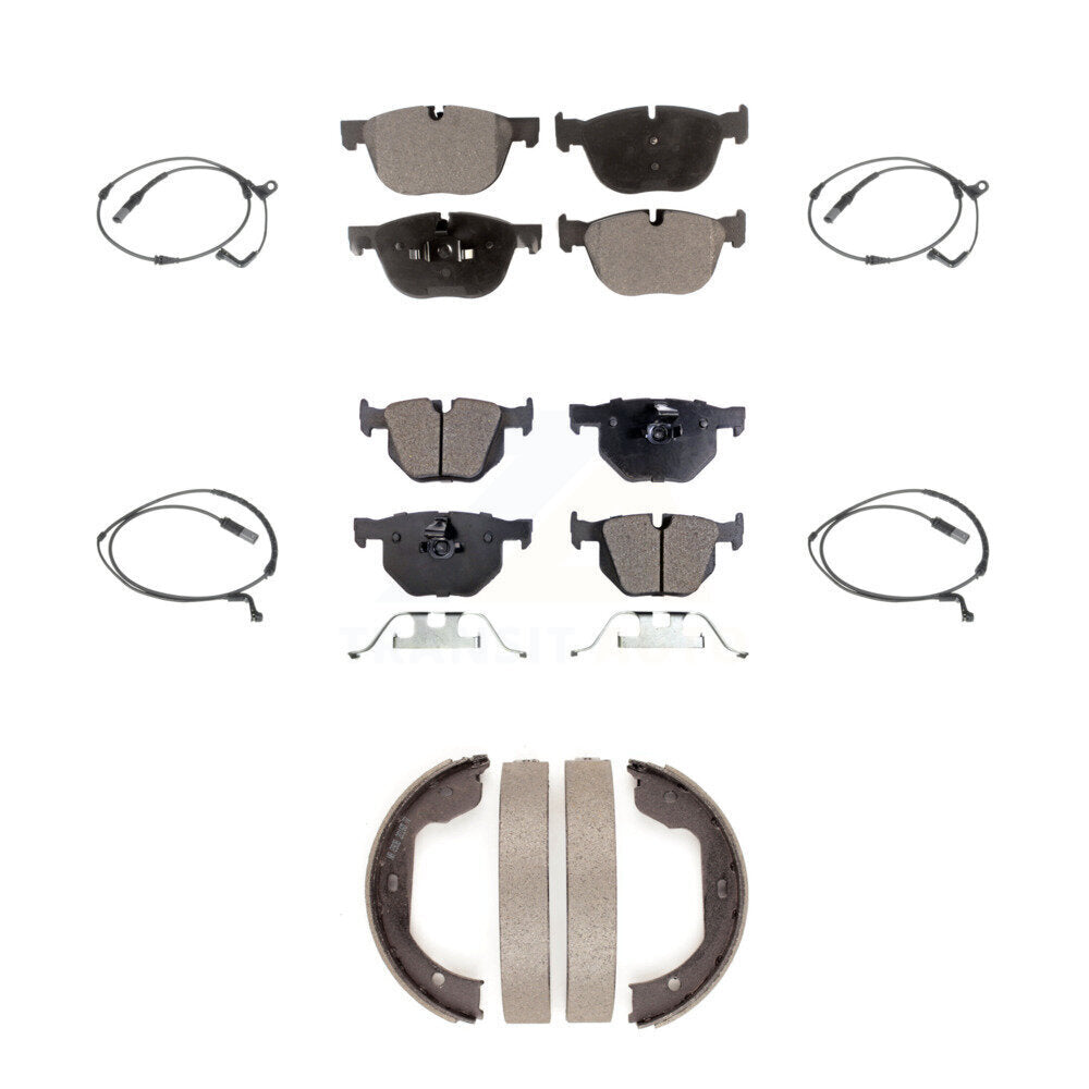 Positive Plus KPW-100529 Disc Brake Pad for 2007-2010 BMW X6, BMW X5 - Front and Rear