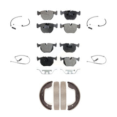 Positive Plus KPW-100530 Disc Brake Pad for 2000-2006 BMW X5 - Front and Rear