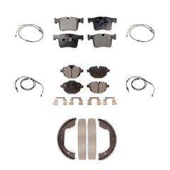 Positive Plus KPW-100533 Disc Brake Pad for 2011 BMW X3 - Front and Rear