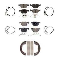 Positive Plus KPW-100541 Disc Brake Pad for 2006-2007 BMW 525i - Front and Rear