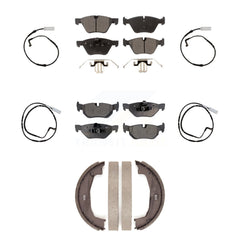 Positive Plus KPW-100545 Disc Brake Pad for 2006-2010 BMW 128i, BMW 328i and More - Front and Rear