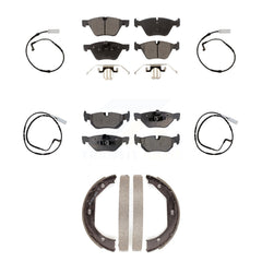Positive Plus KPW-100547 Disc Brake Pad for 2007 BMW 328i - Front and Rear