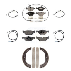 Positive Plus KPW-100553 Disc Brake Pad for 2011-2013 BMW 328i, BMW 328i xDrive - Front and Rear
