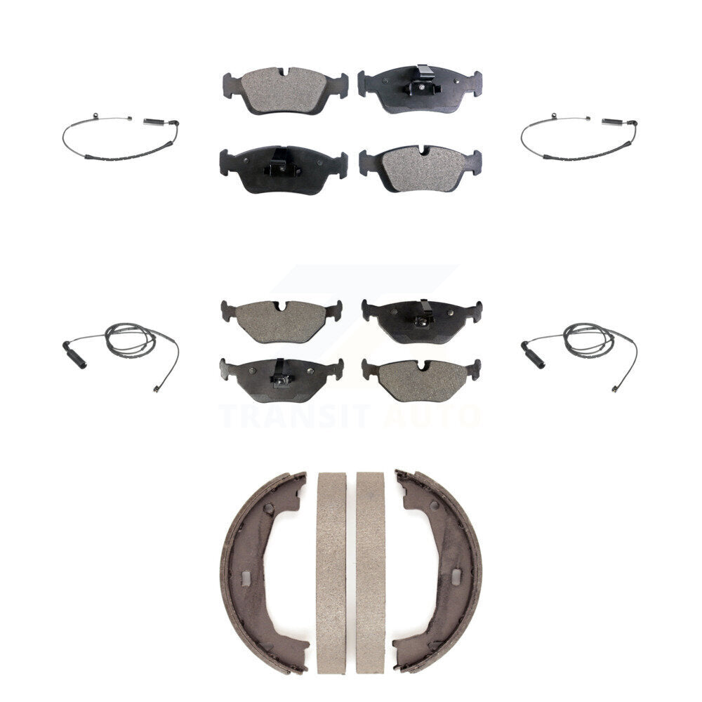 Positive Plus KPW-100556 Disc Brake Pad for 2000-2006 BMW 320i, BMW 325Ci and More - Front and Rear