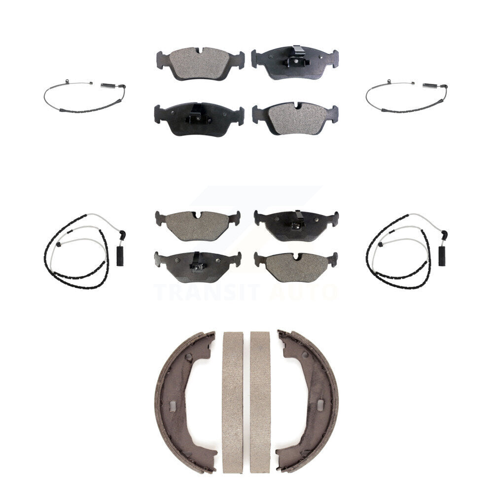Positive Plus KPW-100557 Disc Brake Pad for 2003-2008 BMW Z4 - Front and Rear