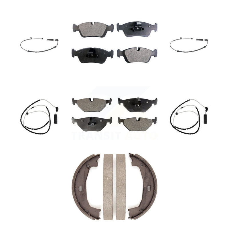 Positive Plus KPW-100557 Disc Brake Pad for 2003-2008 BMW Z4 - Front and Rear