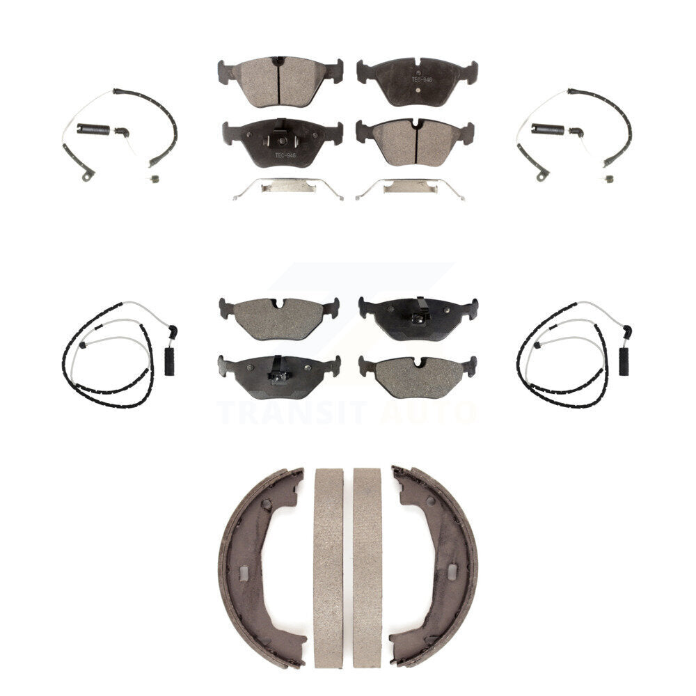 Positive Plus KPW-100559 Disc Brake Pad for 2006-2008 BMW Z4 - Front and Rear