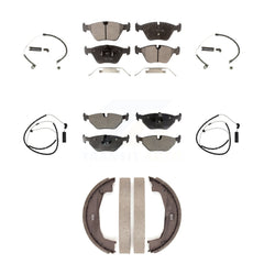 Positive Plus KPW-100559 Disc Brake Pad for 2006-2008 BMW Z4 - Front and Rear