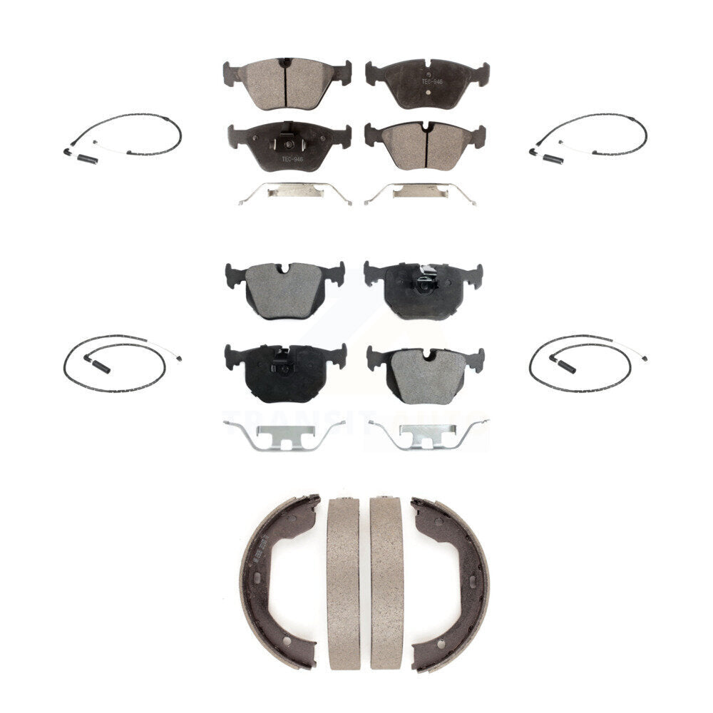 Positive Plus KPW-100561 Disc Brake Pad for 2004-2010 BMW X3 - Front and Rear