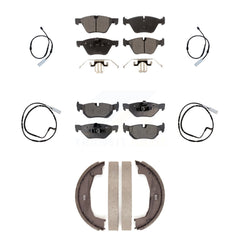 Positive Plus KPW-100564 Disc Brake Pad for 2010-2012 BMW 128i - Front and Rear